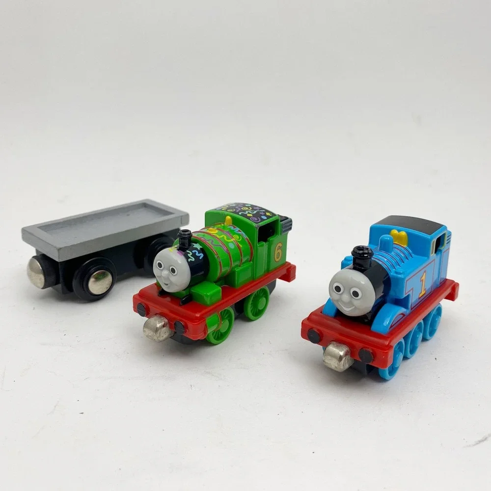 Thomas‎ & Friends Take Along Percy Thomas Cargo Car Diecast Train Lot Kids 3pc